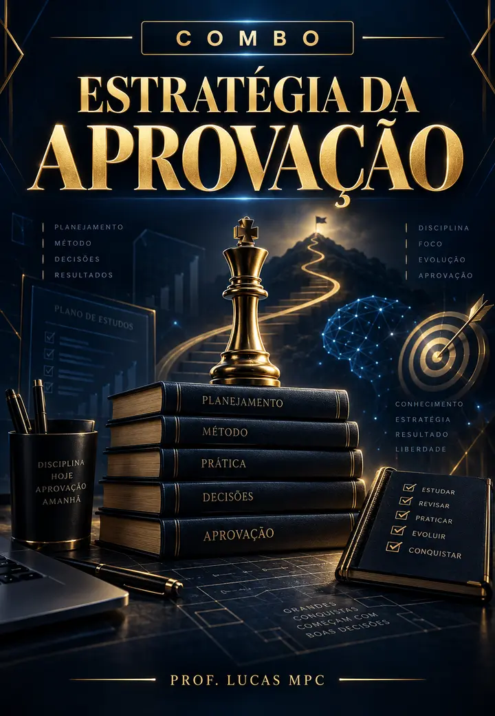 Capa de Combo Estratégia da Aprovação