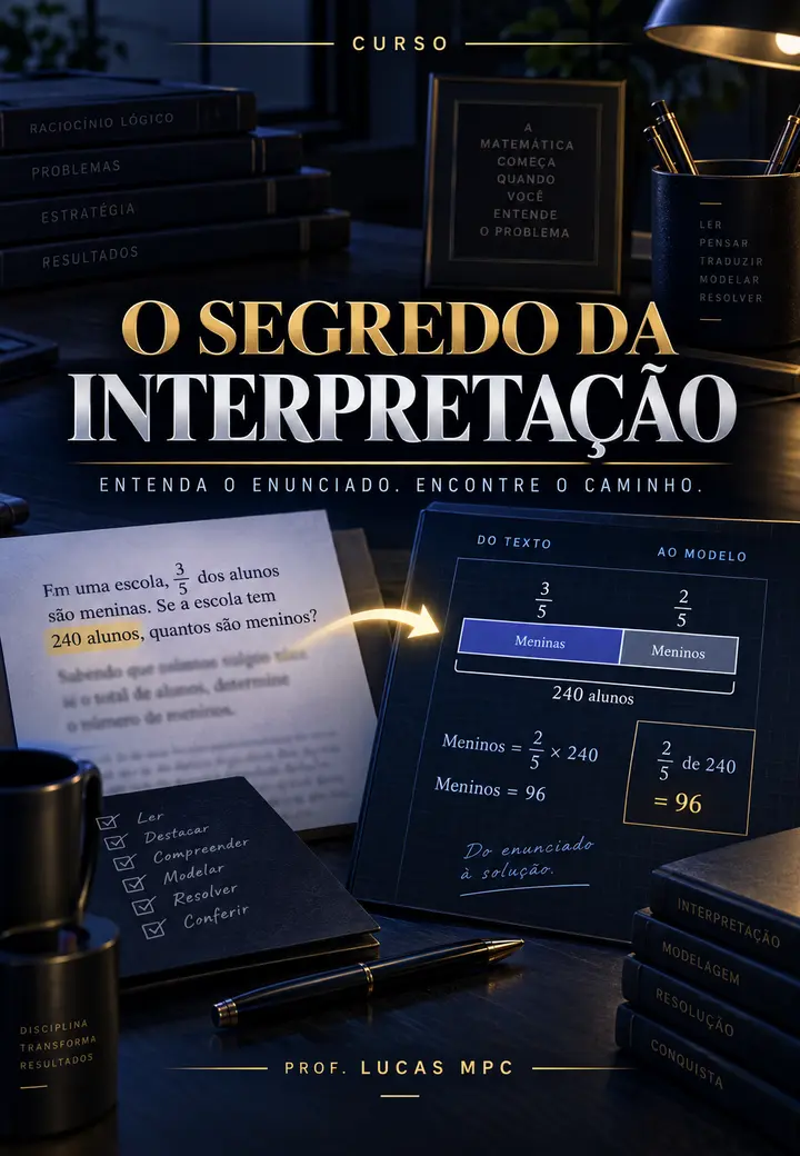 Capa de O Segredo da Interpretação de Questões de Matemática